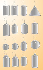 Silver and Steely Retailing Tag
