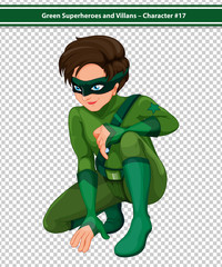Green Superhero