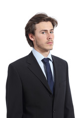 Portrait of a serious young executive