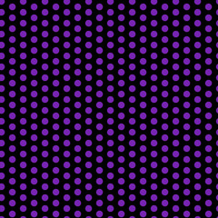 Fototapeta na wymiar Halloween Seamless Dots Pattern Purple and Black