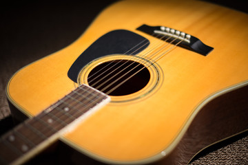 Fototapeta premium アコースティックギター 