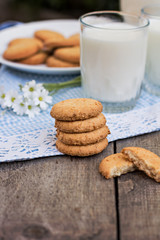 cookies and milk
