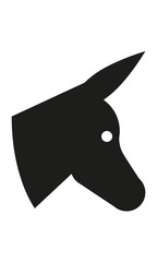Esel Kopf Profil