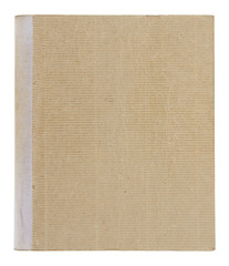 Fototapeta premium old book cover isolated on white background with clipping path