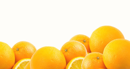 Two and half oranges