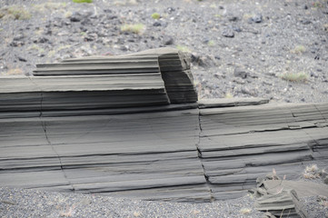 roche sculptée par le vent