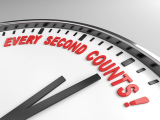 every second counts