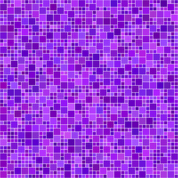 Purple Square Mosaic Background