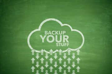 Backup your stuff on Blackboard