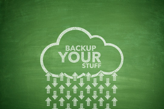 Backup your stuff on Blackboard