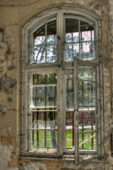 Obraz premium Fenster Altbau