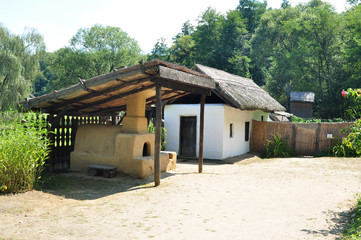 Fototapeta na wymiar village house