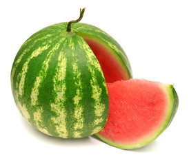 Watermelon and slice