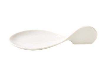 White design spoon