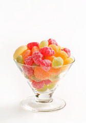 Gummy fruit candy