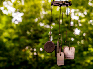 Wind Chime Dog Tags