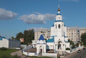 Fototapeta na wymiar Temple of Saint Paraskevi of Iconium. Kazan, Tatarstan