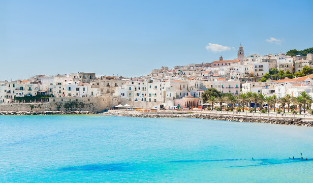 Panoramic view of Vieste