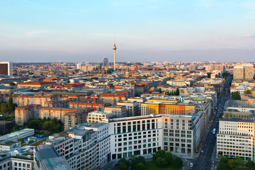 Obraz premium Berlin von oben