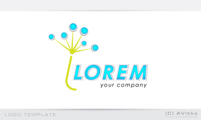 Fototapeta premium Abstract logo template