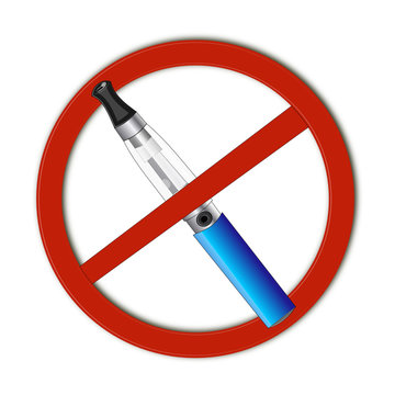 Cigarette &eacute;lectronique interdite