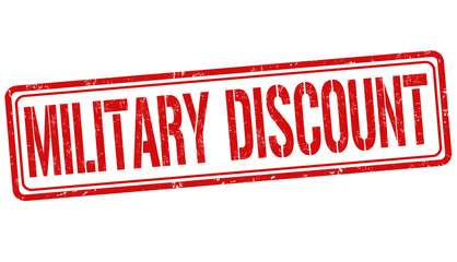 Military discount stamp