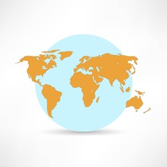 Vector Planet Earth Icon