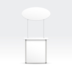Vector Blank Exhibition Trade Stand