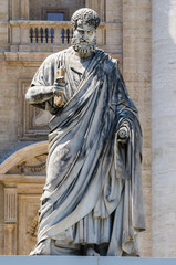 Saint Peter statue, Vatican city, Rome