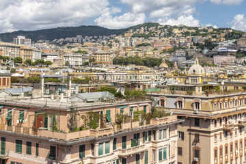 Obraz premium Genova dall'alto