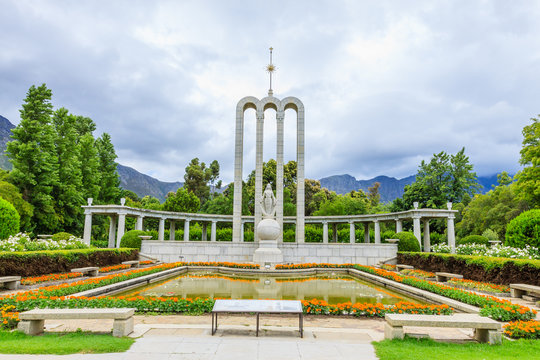 Hugenotten-Denkmal, Franschhoek, Westkap, S&uuml;dafrika
