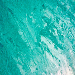 Beautiful cyan acrylic background