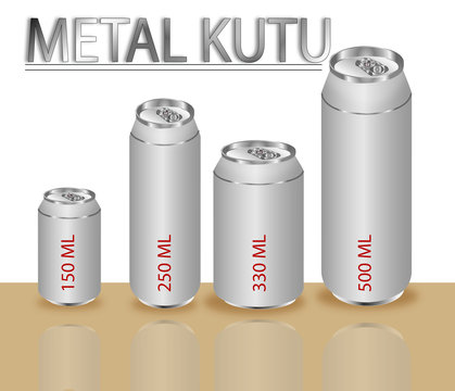 METAL KUTU,150,250,330,500 ML