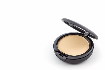 Makeup powder in Black case.