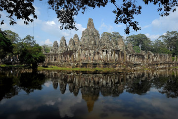 Bayon temple or Angkor Thom, Cambodia