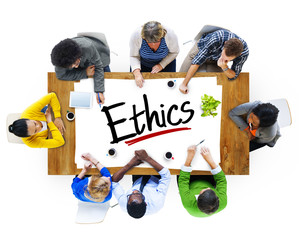 Multiethnic People Discussing About Ethics