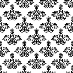 Orient Seamless  Pattern. Abstract Background