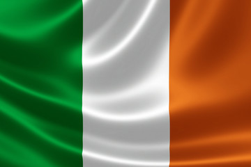 Obraz premium Republic of Ireland's National Flag