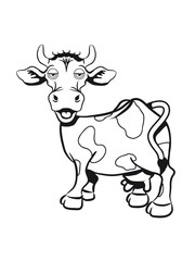 Kuh süss witzig