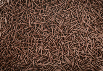 decorative background of brown handicraft weave texture wicker s