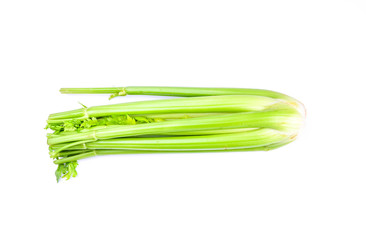 celery on a white screen