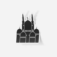 realistic design element: mosque