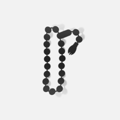 realistic design element: rosary
