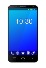 Smartphone mit Inhalt