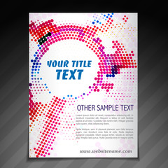 modern brochure flyer poster template