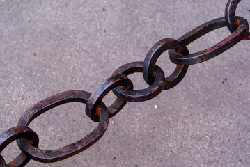 An Old Rusty Chain