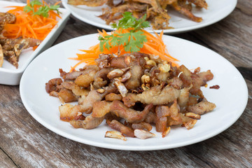 Pork with Garlic