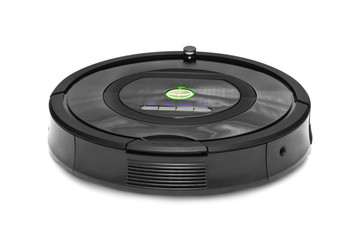 Fototapeta premium Robotic vacuum cleaner