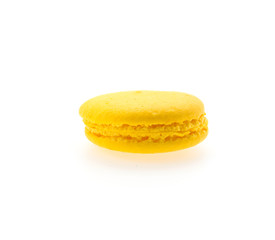 Macaron isolated on white