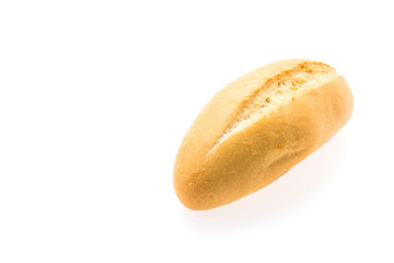 Bread isolated on white